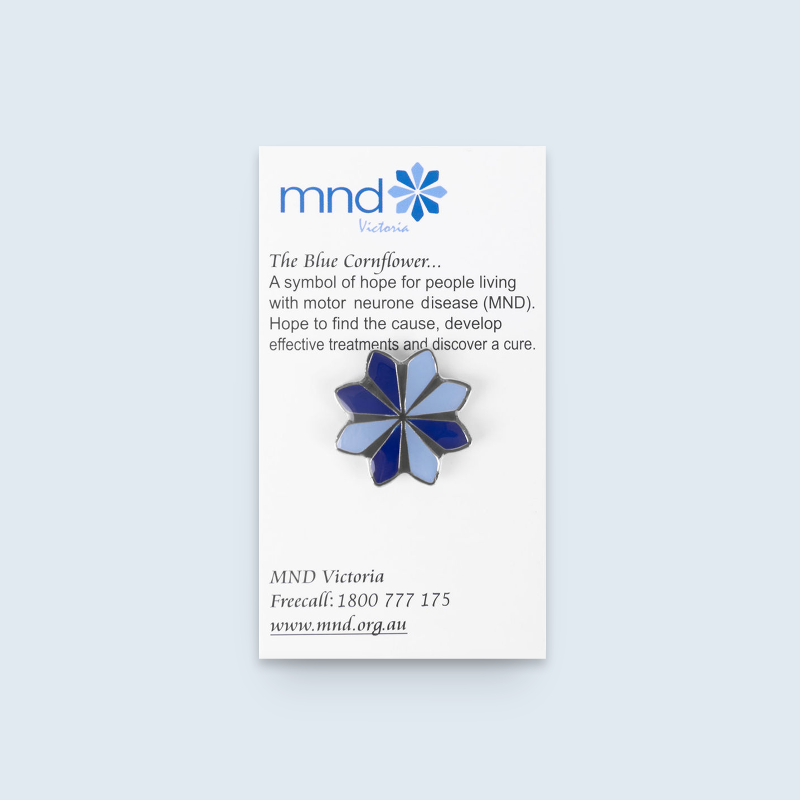 Cornflower Metal Pin